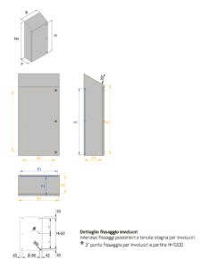 Disegno tecnico - cassa CH
