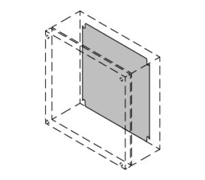 Piastra interna scatole e pulsantiere