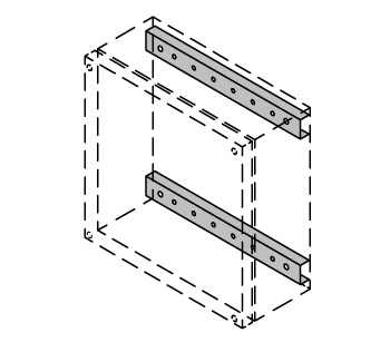 Supporti per guide DIN - scatole e pulsantiere